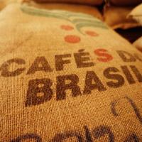 sacks of Catahoula Coffee coffee beans