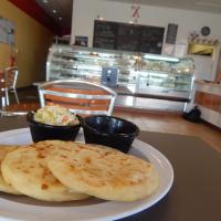 Xinia's Bakery pupusas