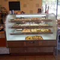 Xinia's Bakery baked goods inside case