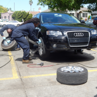 Richmond Tire employee